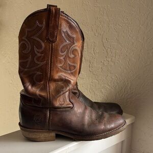 Double H Men’s Gel Ice Work Western Boots DH1552 Brown Cowboy